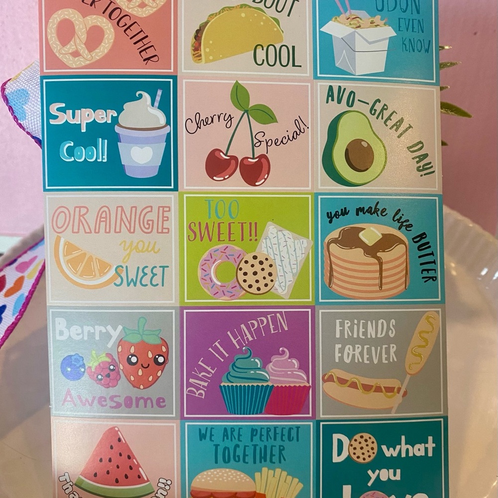10/$10 Colorful Sticker Sheet with Fun Designs